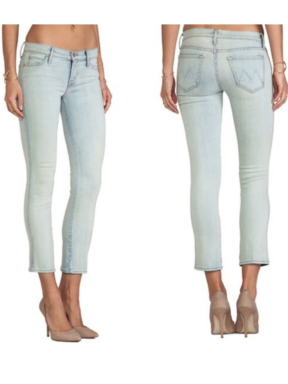 Mother Denim Jeans The Rascal Ankle Womens 27 Can’t Stop Believin